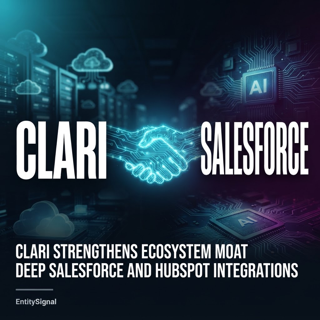 Clari Strengthens Ecosystem Moat Through Deep Salesforce and HubSpot Integrations