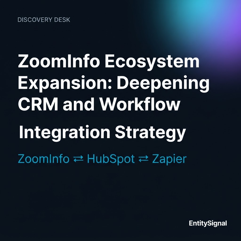 ZoomInfo Ecosystem Expansion: Deepening CRM and Workflow Integration Strategy