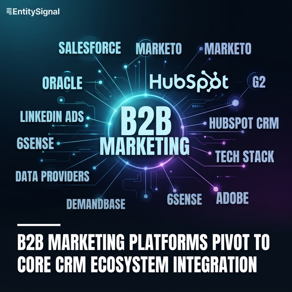 B2B Marketing Platforms Pivot to Core CRM Ecosystem Integration