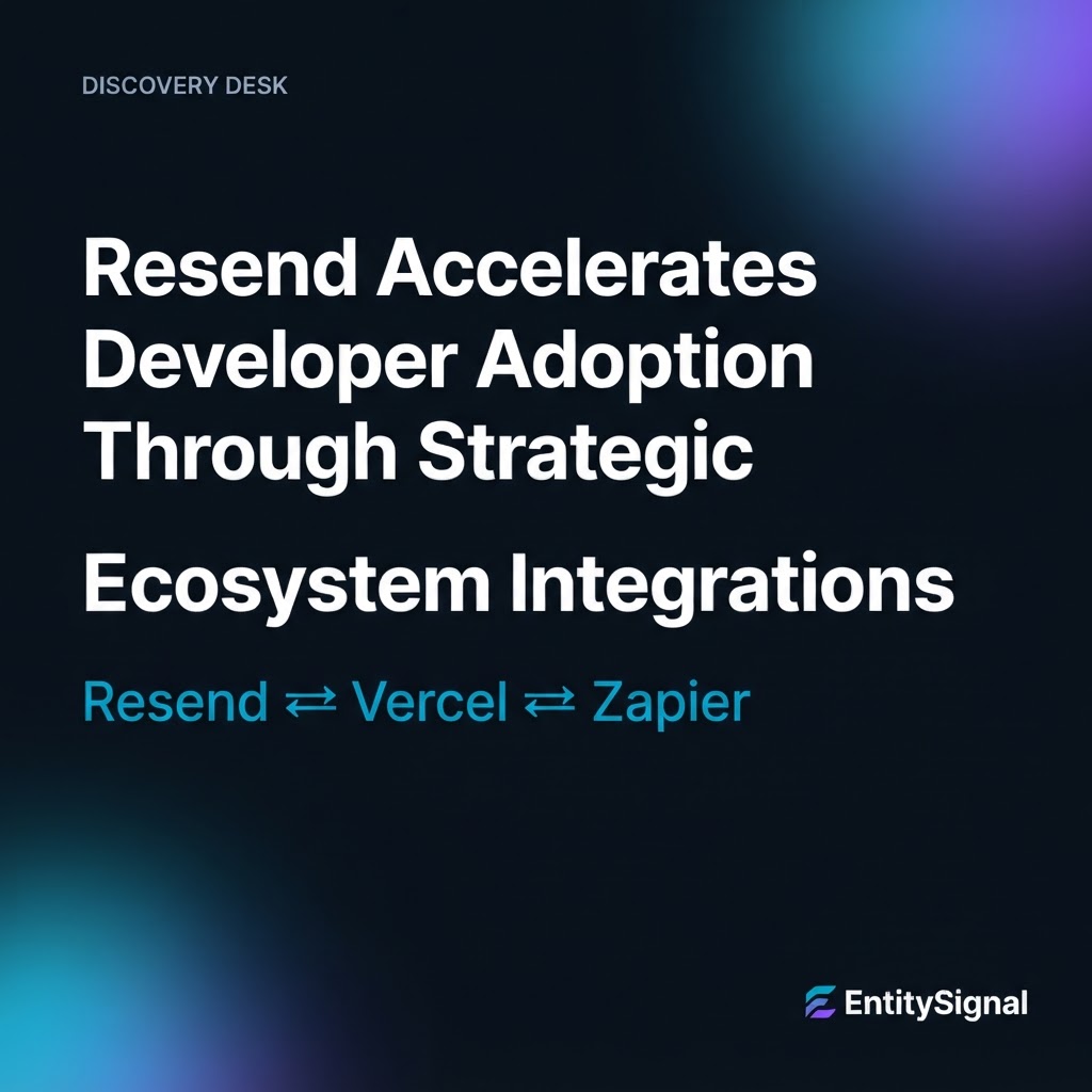 Resend Accelerates Developer Adoption Through Strategic Ecosystem Integrations
