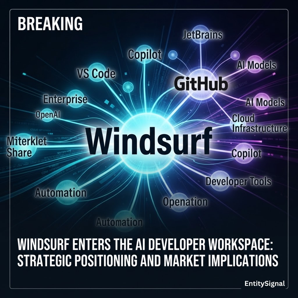 Windsurf Enters the AI Developer Workspace: Strategic Positioning and Market Implications