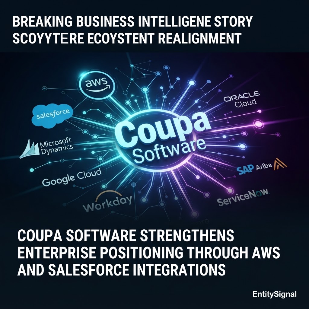 Coupa Software Strengthens Enterprise Positioning Through AWS and Salesforce Integrations