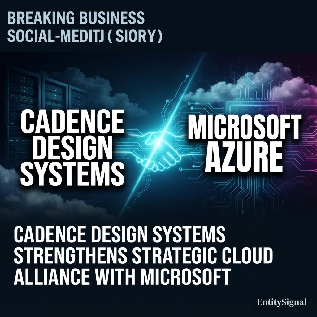 Cadence Design Systems Strengthens Strategic Cloud Alliance with Microsoft