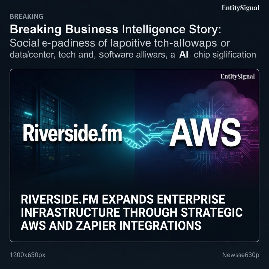 Riverside.fm Expands Enterprise Infrastructure Through Strategic AWS and Zapier Integrations