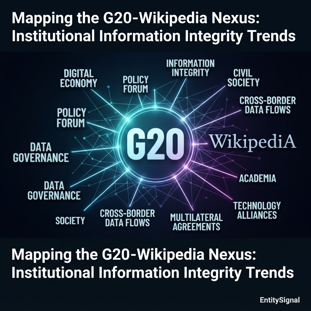 Mapping the G20-Wikipedia Nexus: Institutional Information Integrity Trends