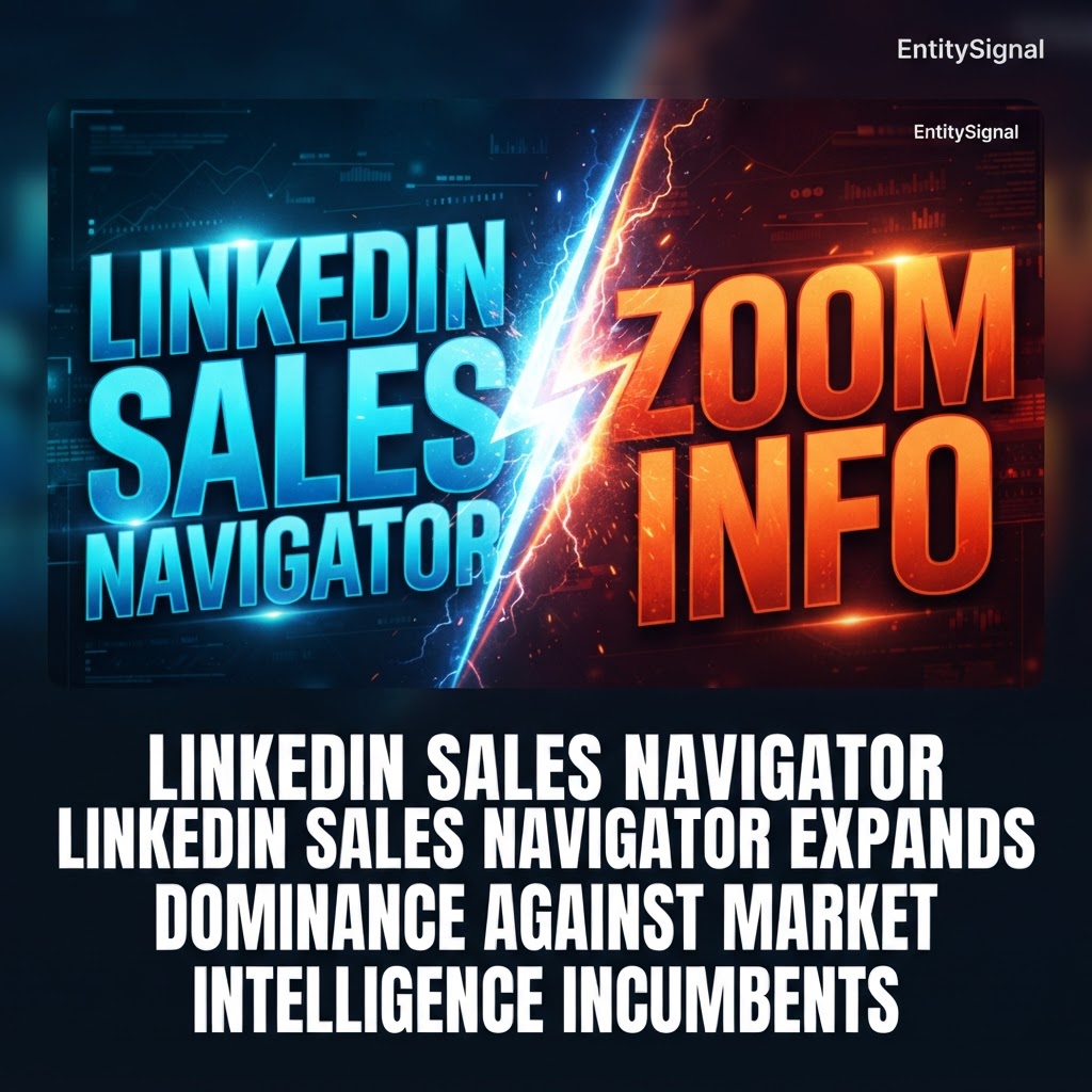 LinkedIn Sales Navigator Expands Dominance Against Market Intelligence Incumbents