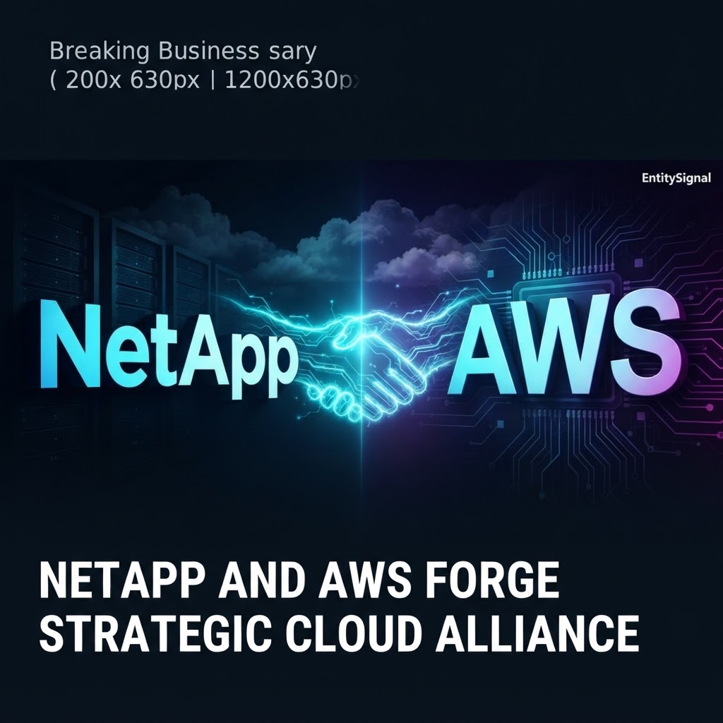 NetApp Pivots to Multi-Cloud Infrastructure Dominance via Hyperscaler Alliances