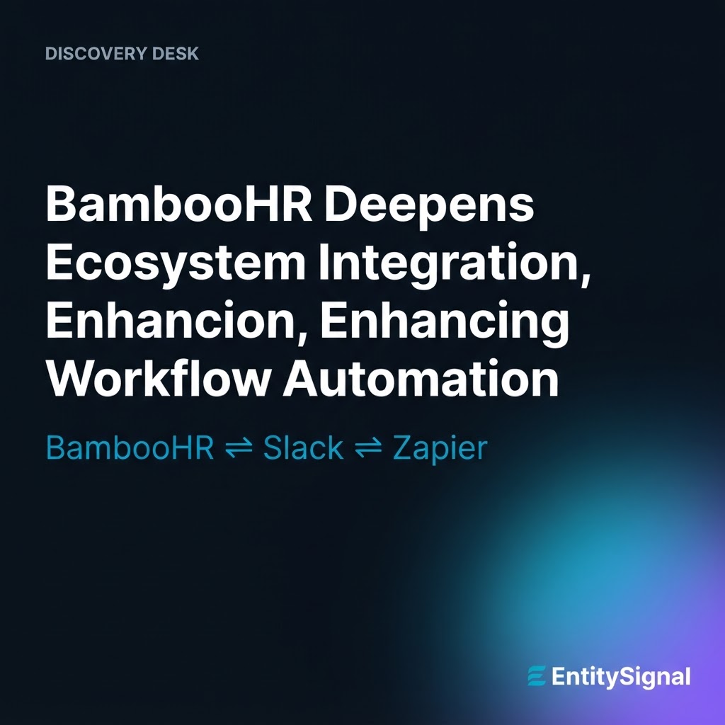 BambooHR Deepens Ecosystem Integration, Enhancing Workflow Automation