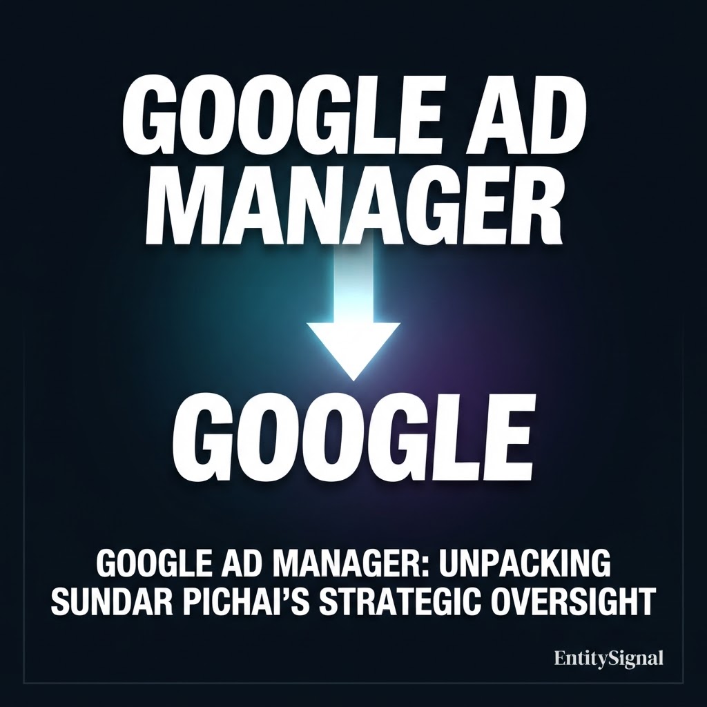 Google Ad Manager: Unpacking the Strategic Oversight of Sundar Pichai