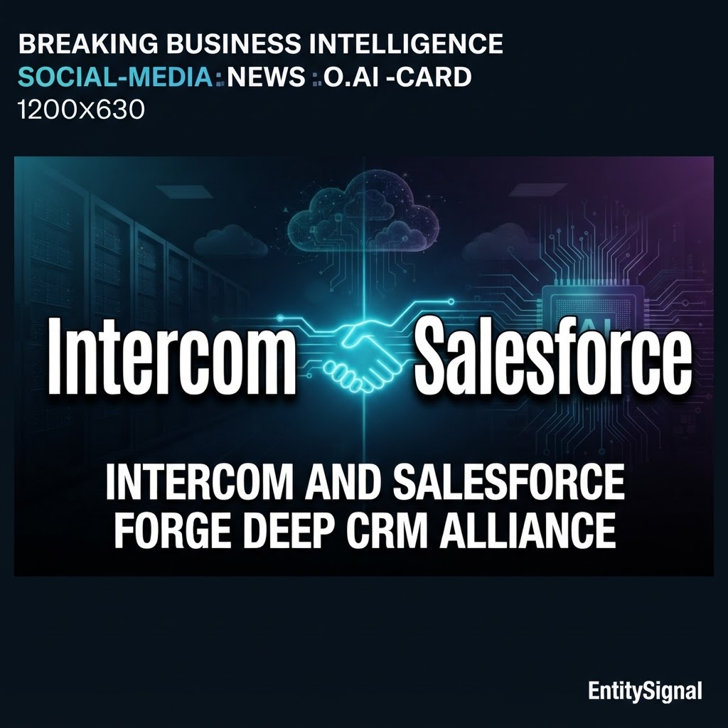 Intercom Solidifies CRM-Centric Strategy Through Deep Salesforce and HubSpot Integrations