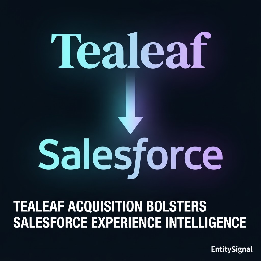 Strategic Integration: Salesforce Bolsters Experience Analytics Through Tealeaf Acquisition
