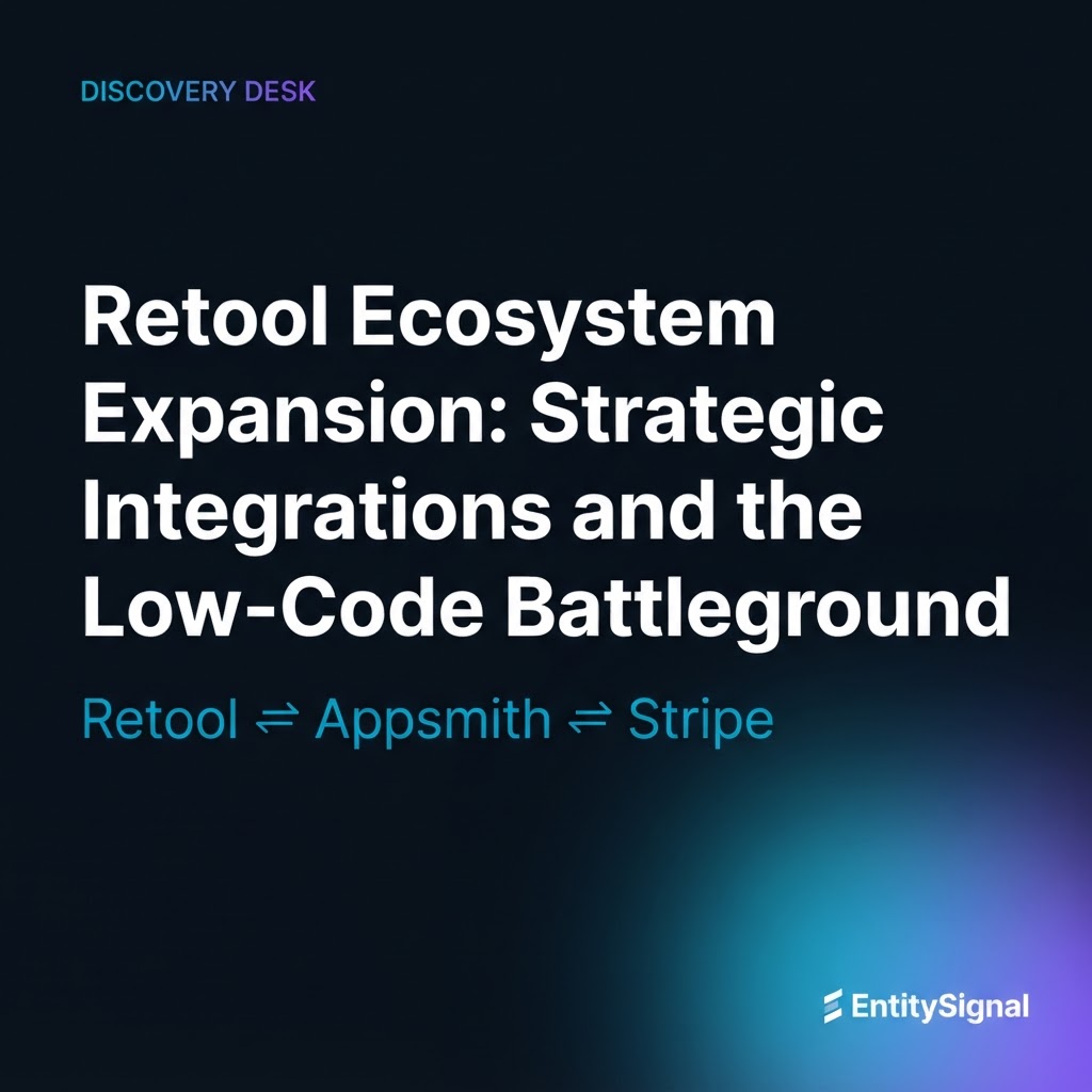 Retool Ecosystem Expansion: Strategic Integrations and the Low-Code Battleground