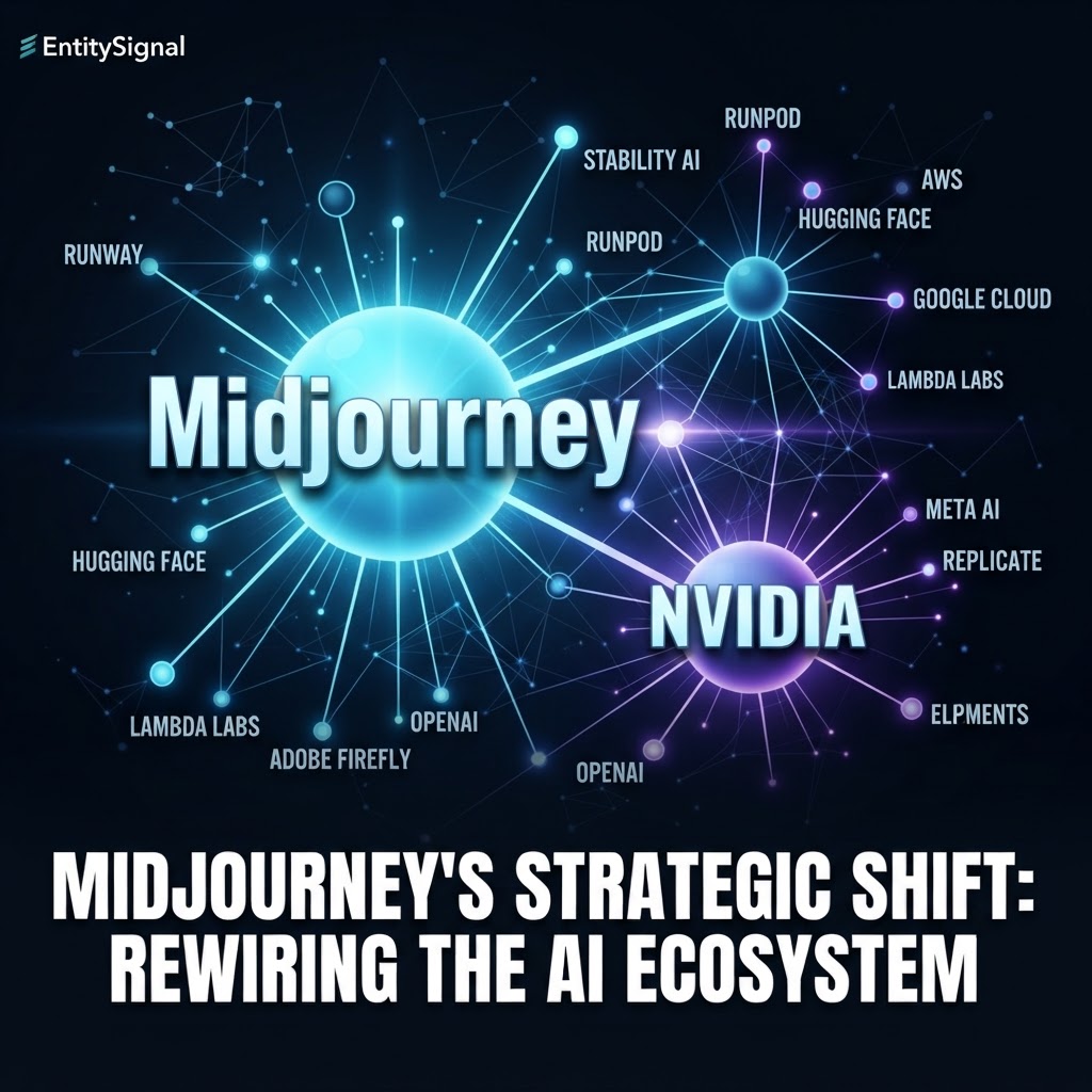 Mapping Midjourney's Strategic Position in the Generative AI Ecosystem