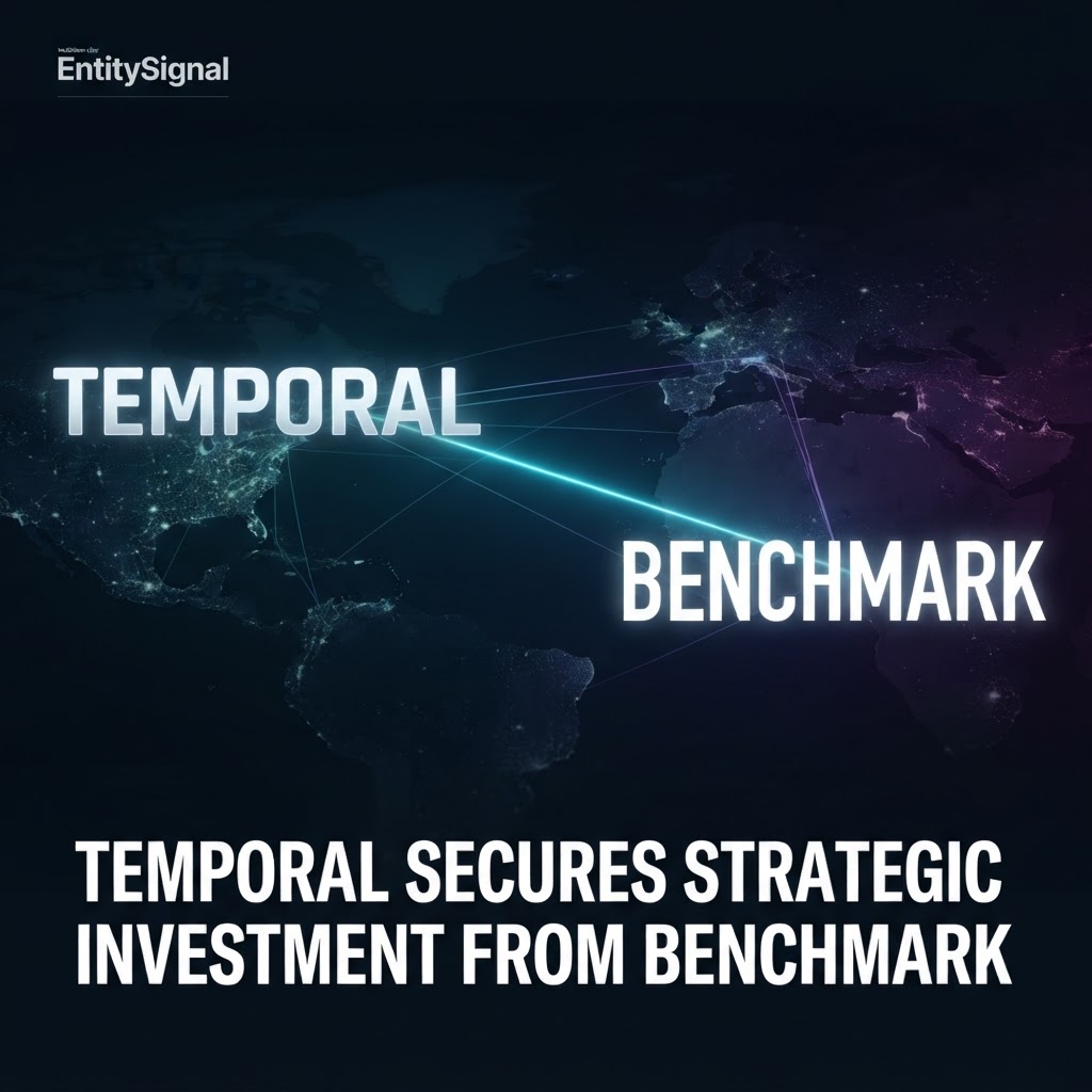 Temporal Secures Strategic Investment from Benchmark, Signaling Infrastructure Maturity