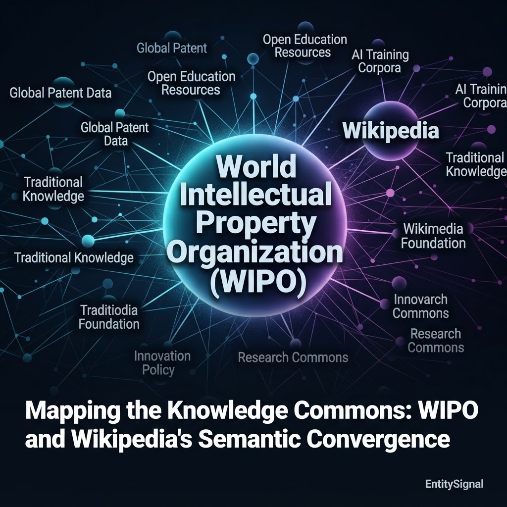 Mapping the Knowledge Commons: WIPO and Wikipedia's Semantic Convergence