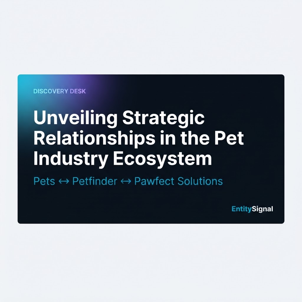 Unveiling Strategic Relationships in the Pet Industry Ecosystem