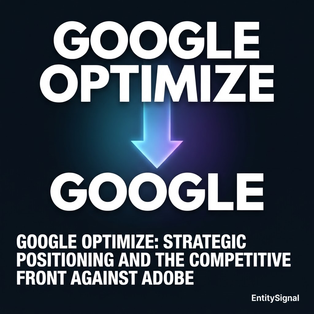 Google Optimize: Strategic Positioning and the Competitive Front Against Adobe