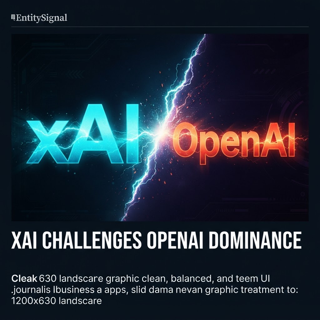 xAI Emerges as Strategic Challenger to OpenAI and Google Dominance