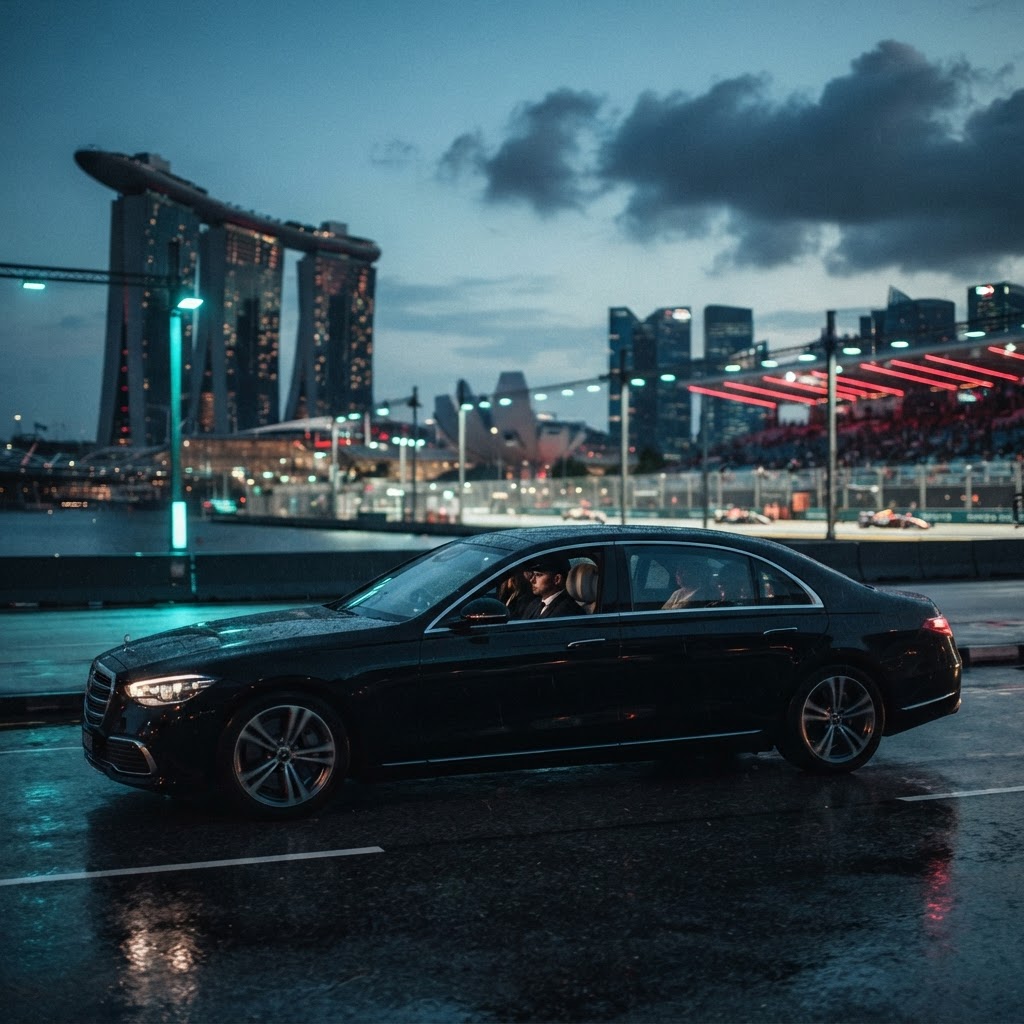Chauffeur vs Grab vs Taxi for Singapore F1 2026: Which Wins During Race Weekend?
