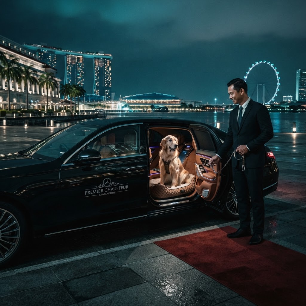 Pet-Friendly Luxury Car and Chauffeur Service in Singapore