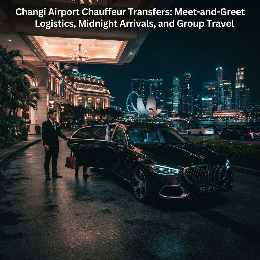Changi Airport Chauffeur Transfers: Meet-and-Greet Logistics, Midnight Arrivals, and Group Travel