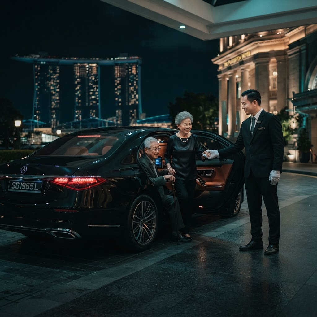 Elderly-Friendly Luxury Chauffeur Service in Singapore: Safe Transport for Seniors