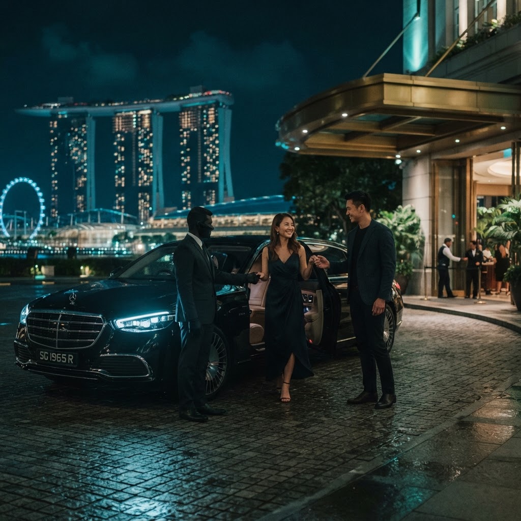 Anniversary Date Night Chauffeur Service in Singapore: Romantic Luxury Transport