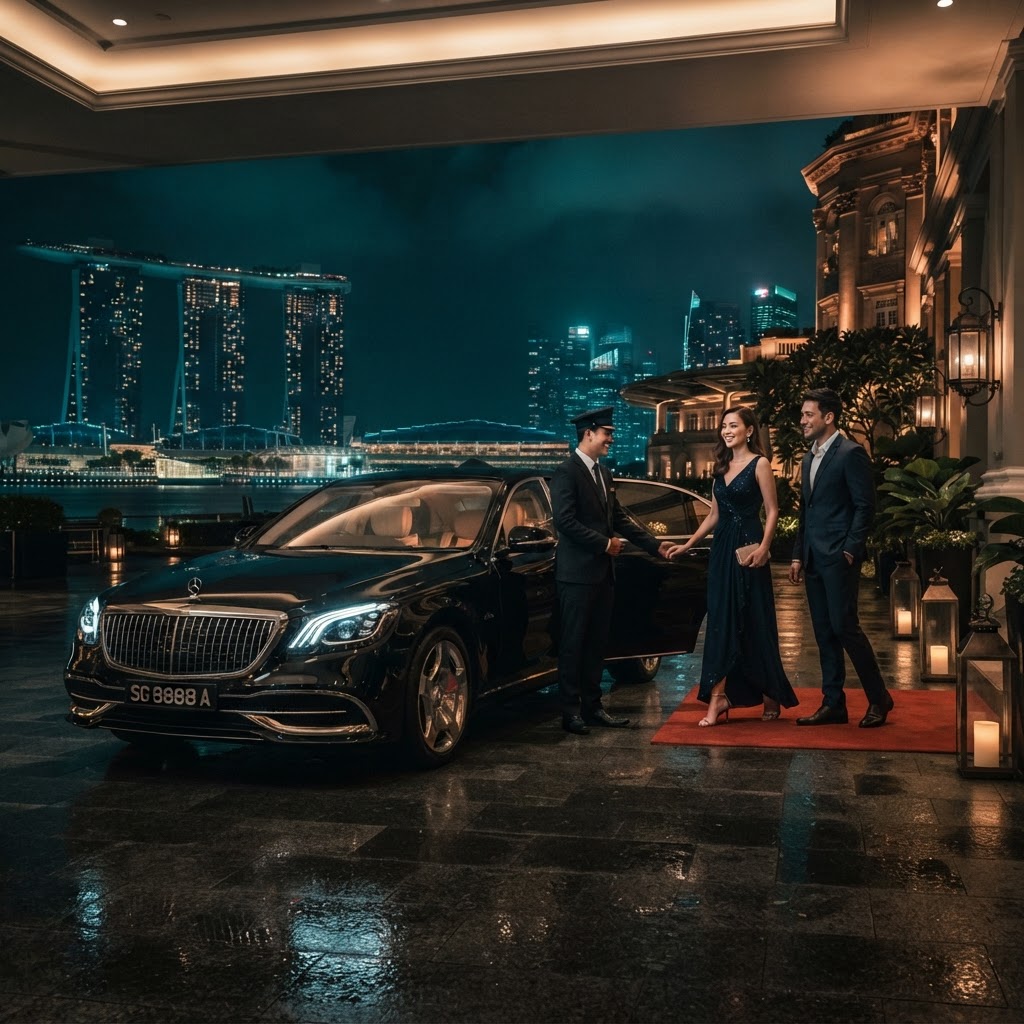 Birthday Celebration Luxury Car Charter in Singapore: Arrive in Style