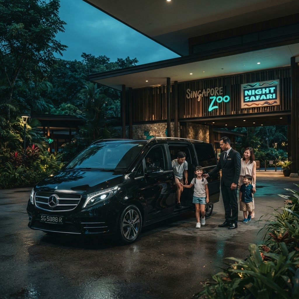 Singapore Family Attractions Tour: Private Driver for Zoo, Night Safari, and Bird Paradise