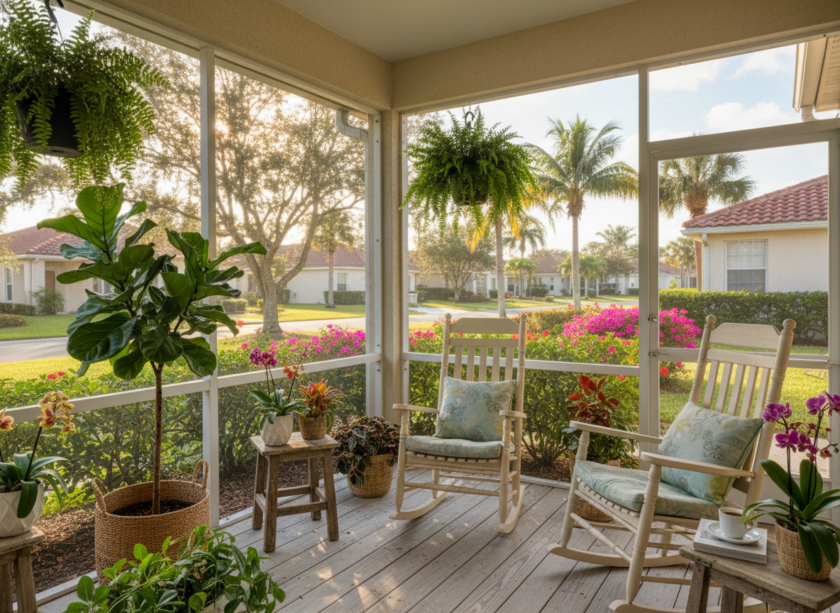 Patio & Porch Screen-In in The Villages, FL by veteran-owned screen company