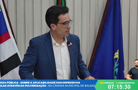 Audiência pública em Balsas debate uso de drones na pulverização agrícola