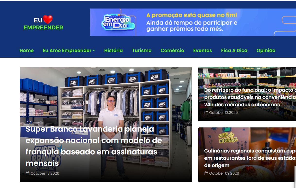 Super Branco Lavanderia planeja expansão nacional com modelo de franquia baseado em assinaturas mensais