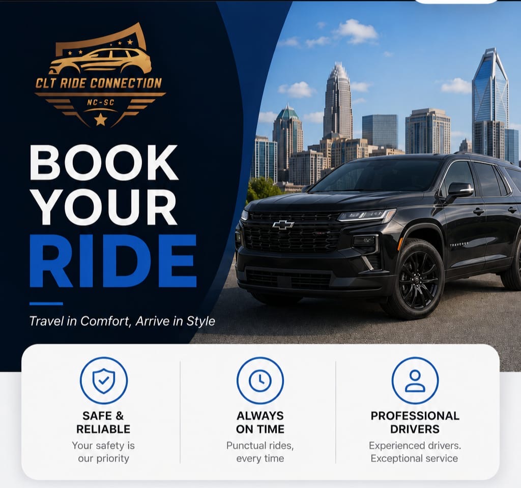 CLT Ride Connection — Book Your Ride