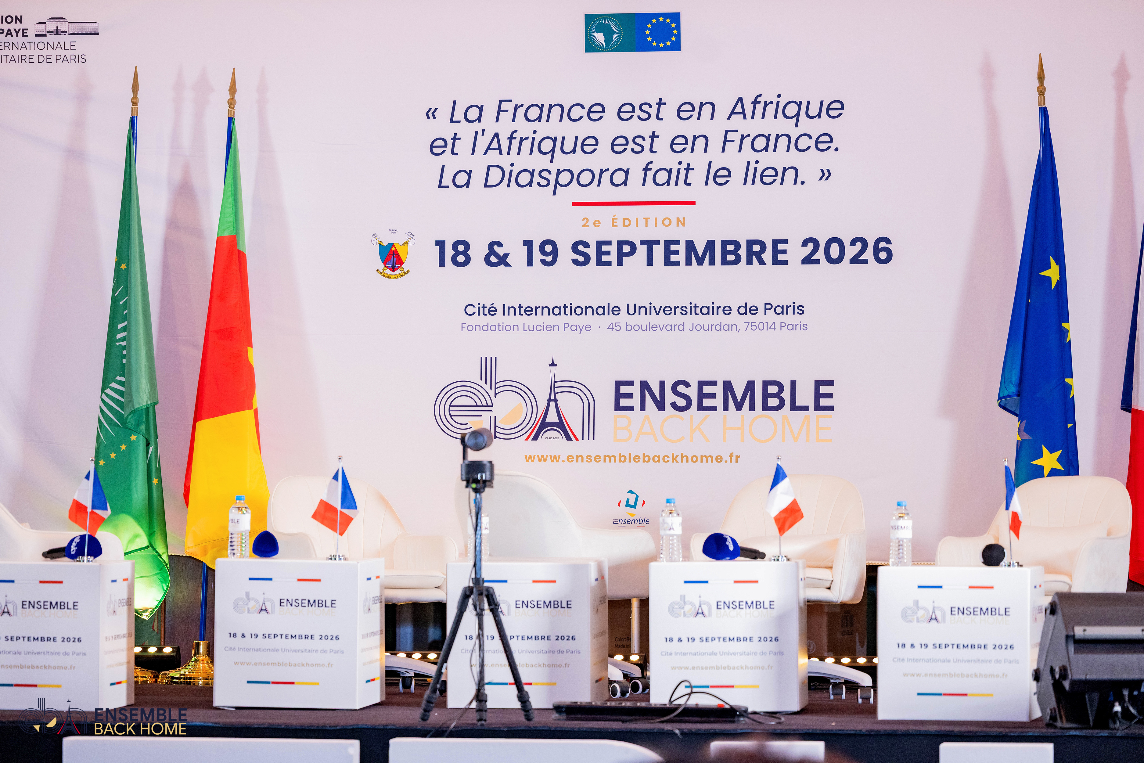 Scène principale du Forum Ensemble Back Home 2026