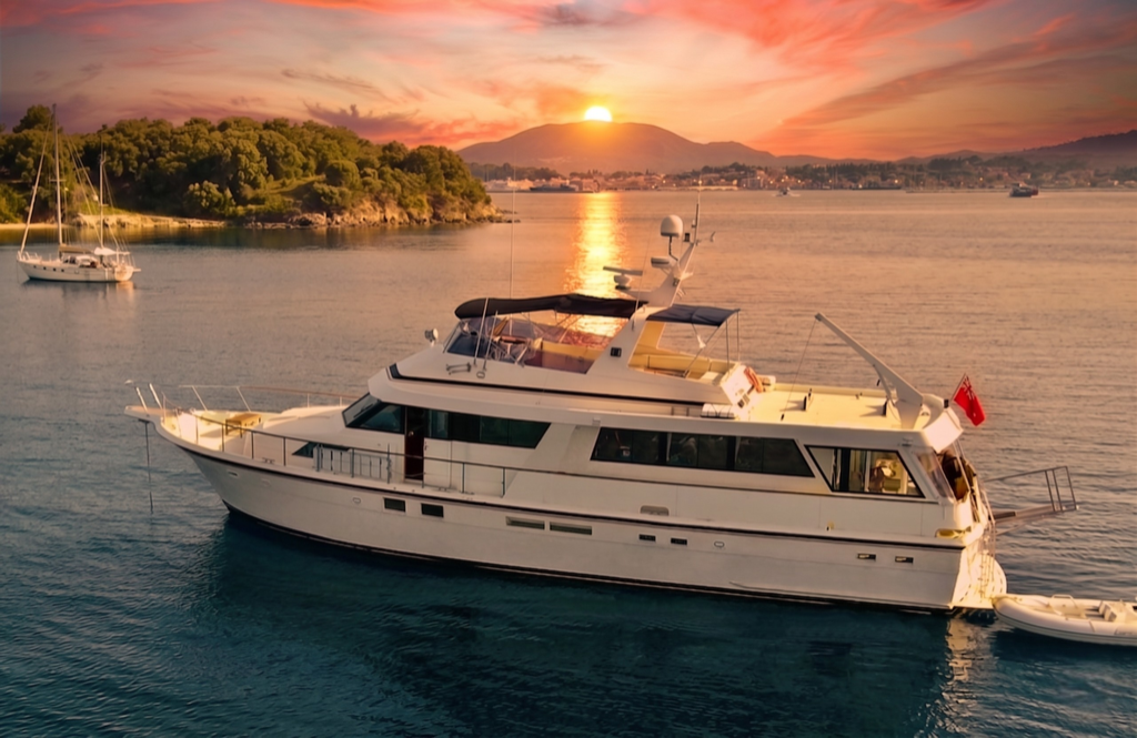 Spica Primero at sunset