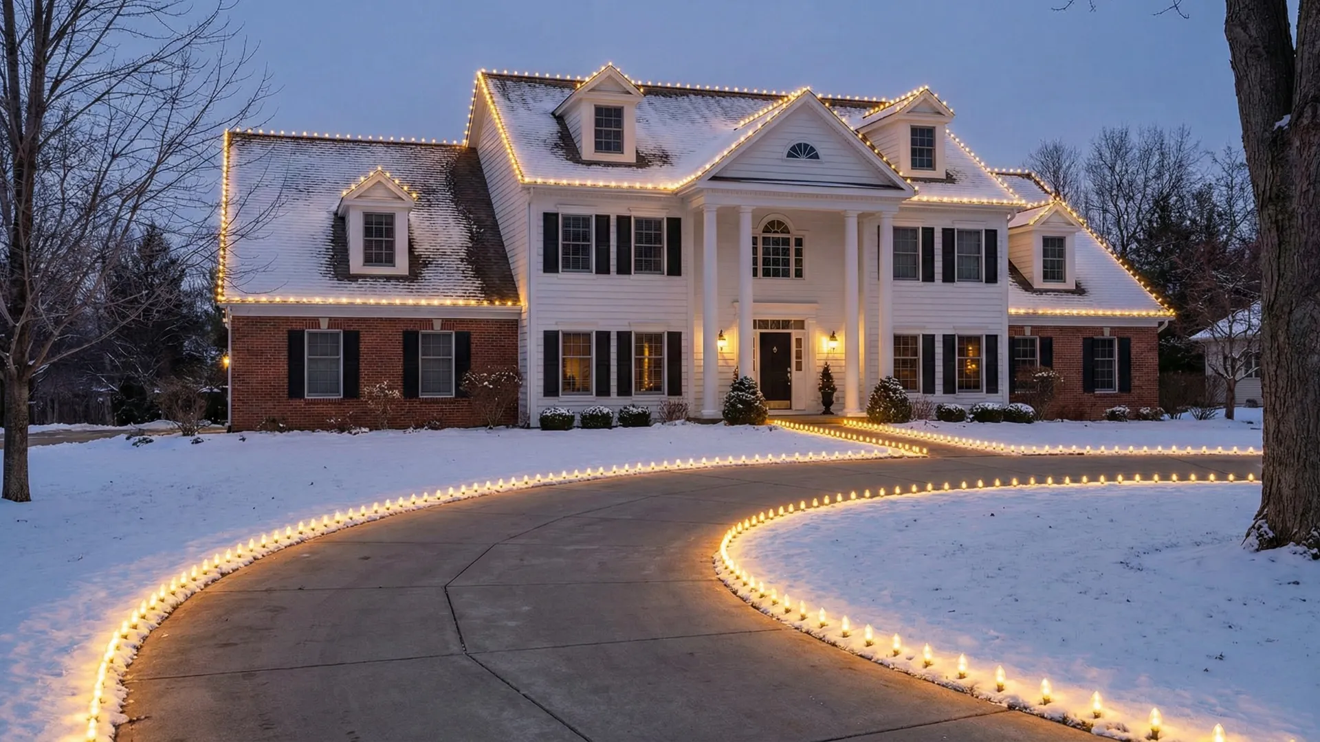 DIY vs. Professional Christmas Lights: The Real Cost Comparison