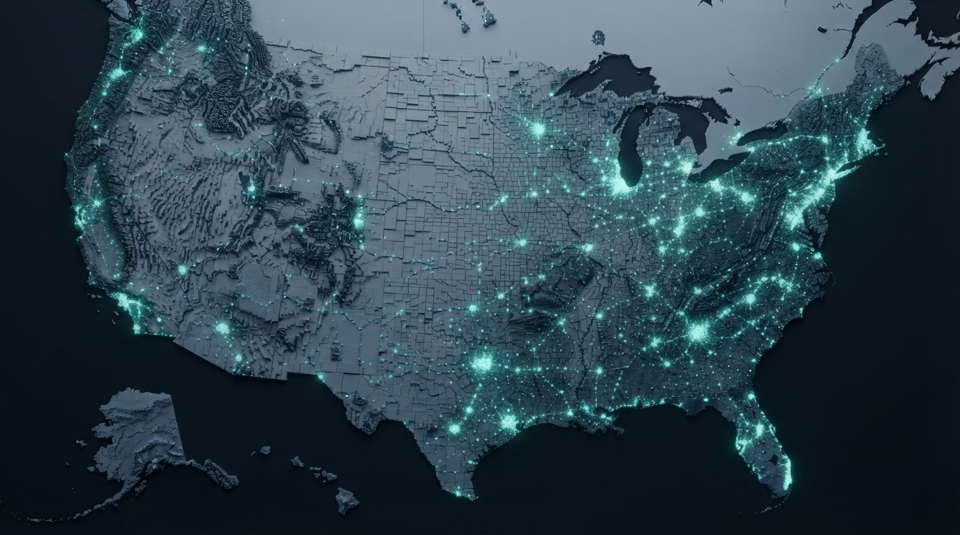 US residential equity heatmap