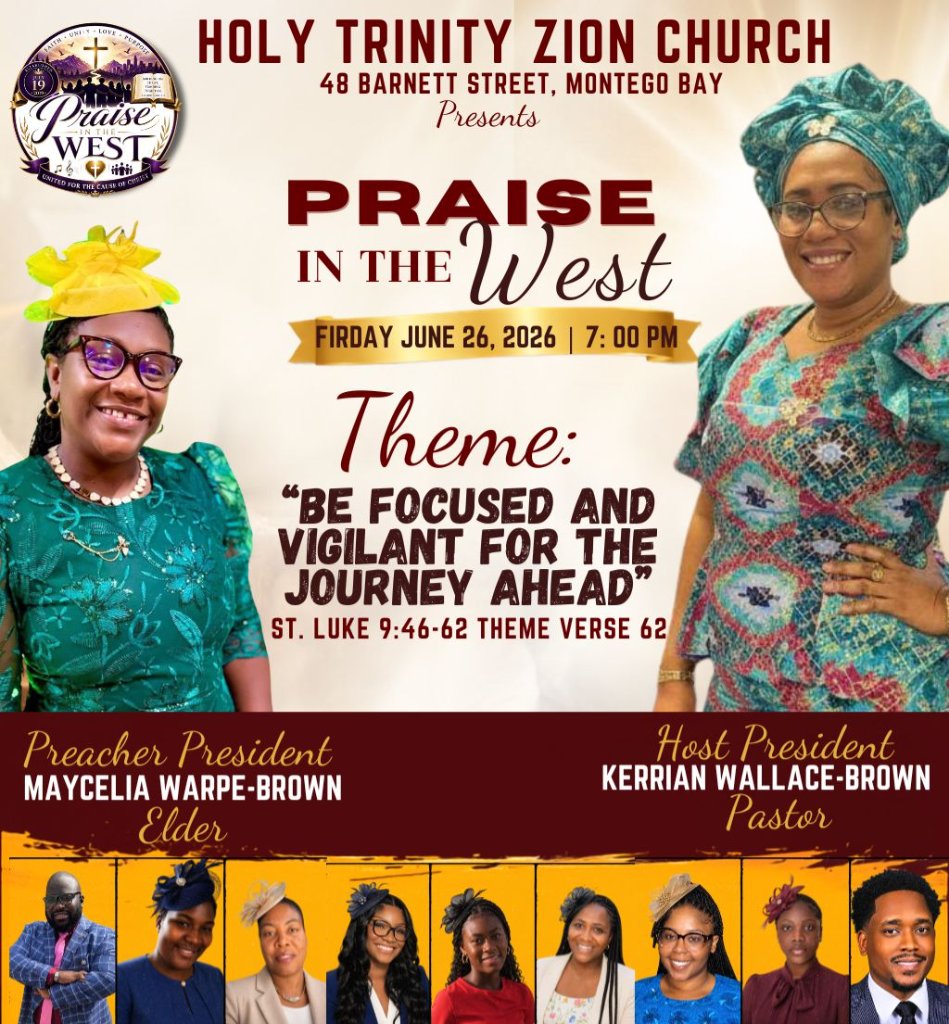 Praise in the West Event Poster