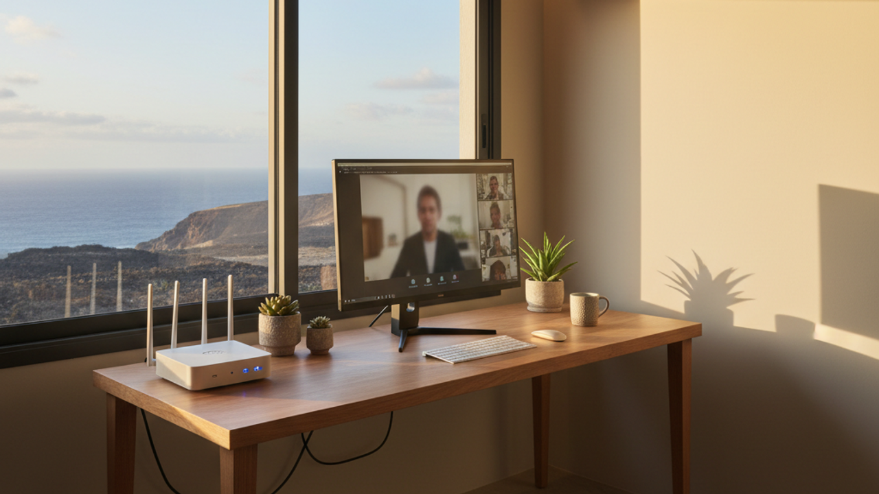 Cómo la Fibra Óptica Potencia el Teletrabajo en Canarias