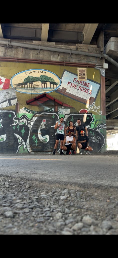 WERUN community running together in Montréal