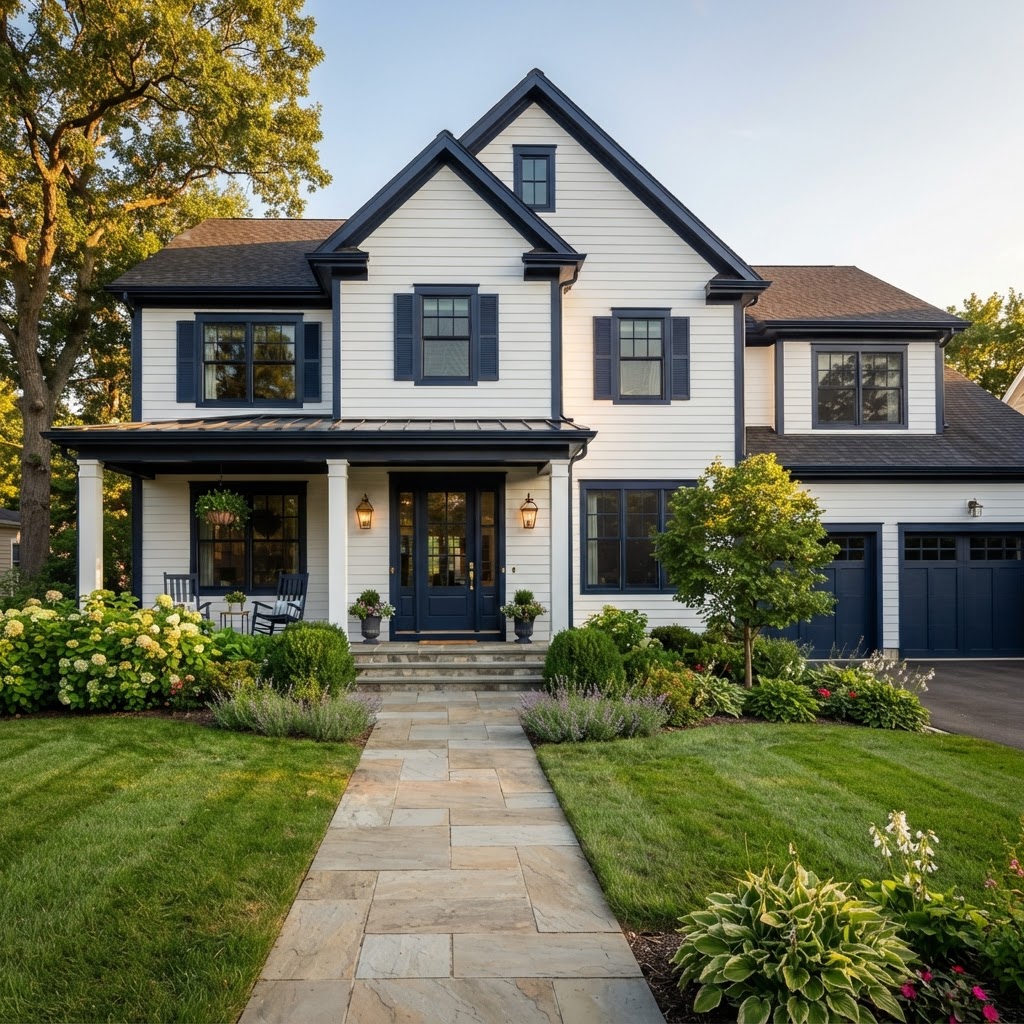 Exterior Painting & Deck Stain renovation material detail