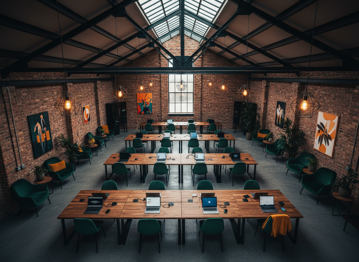 Modern British coworking space