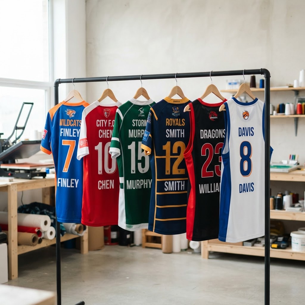 Maillots de sport personnalisés : le guide pour équiper votre club