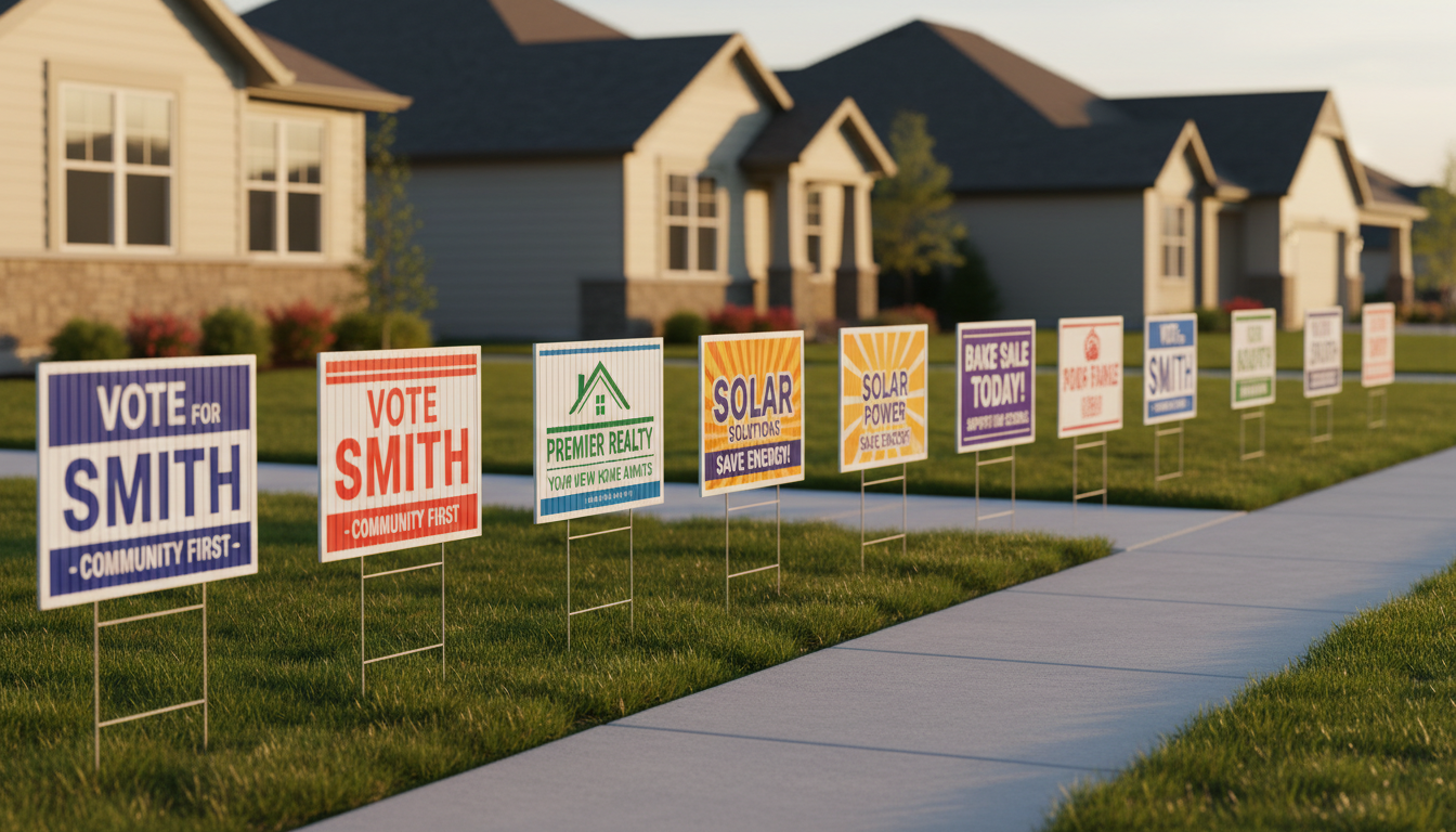 24×18 Yard Sign