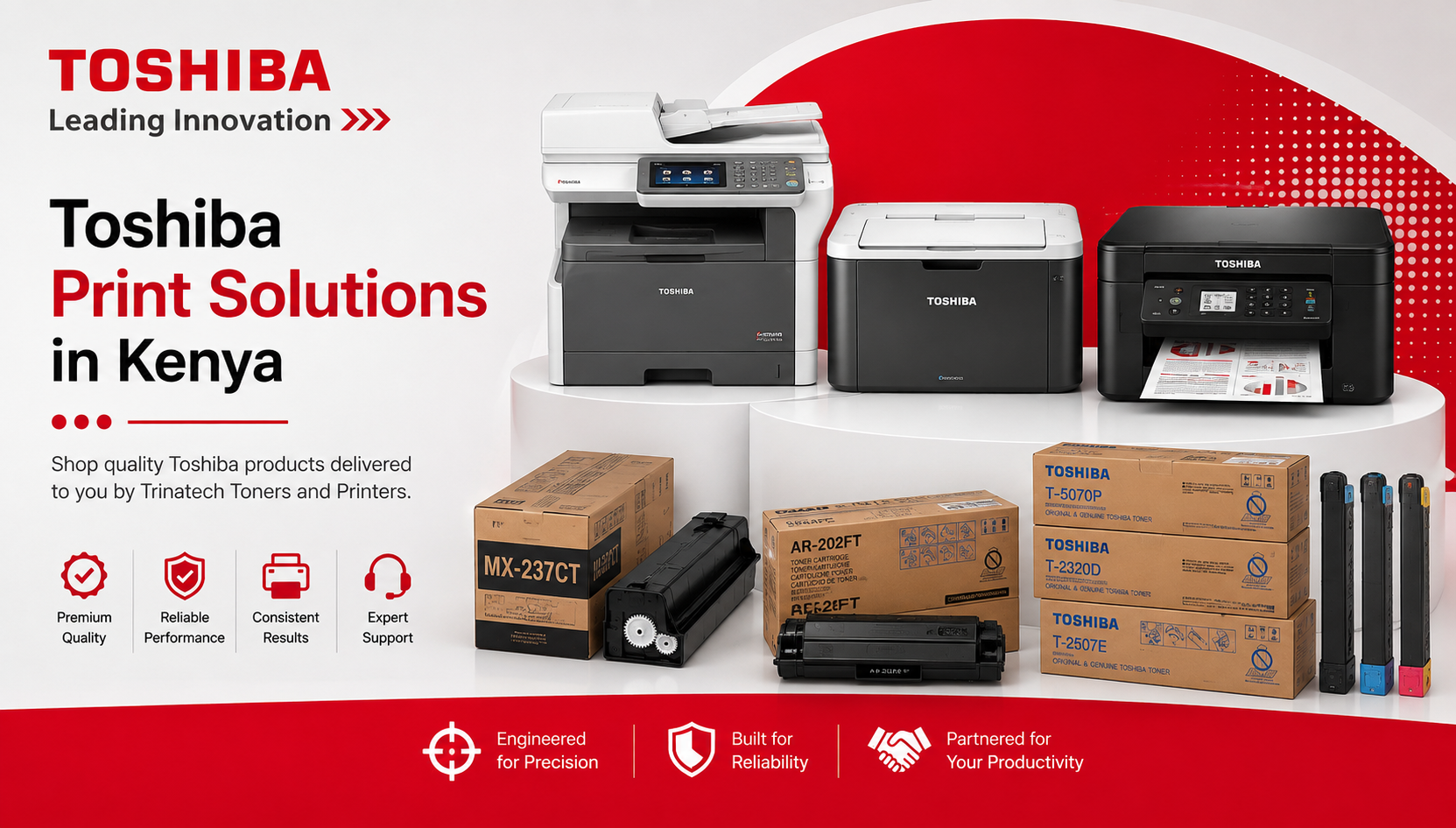 Toshiba products available at Trinatech Kenya