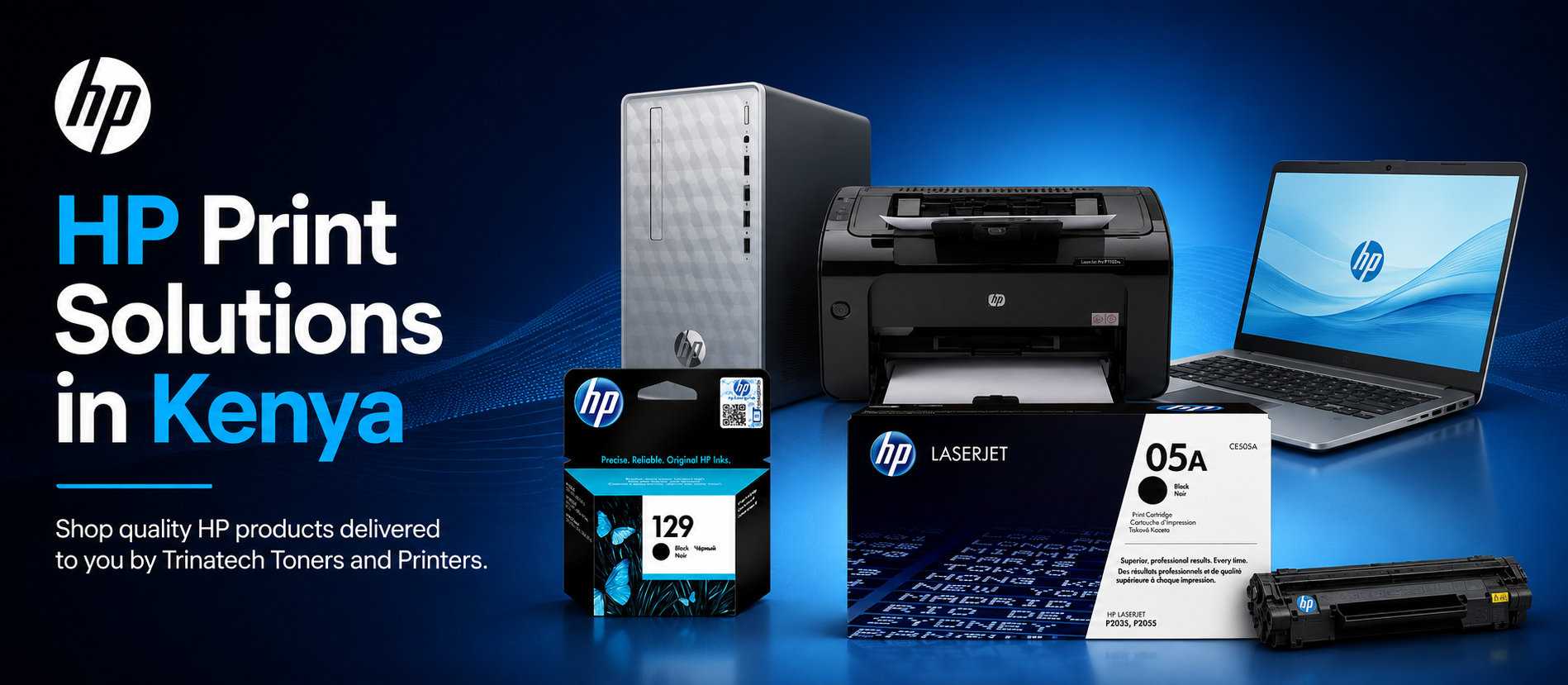 HP products available at Trinatech Kenya