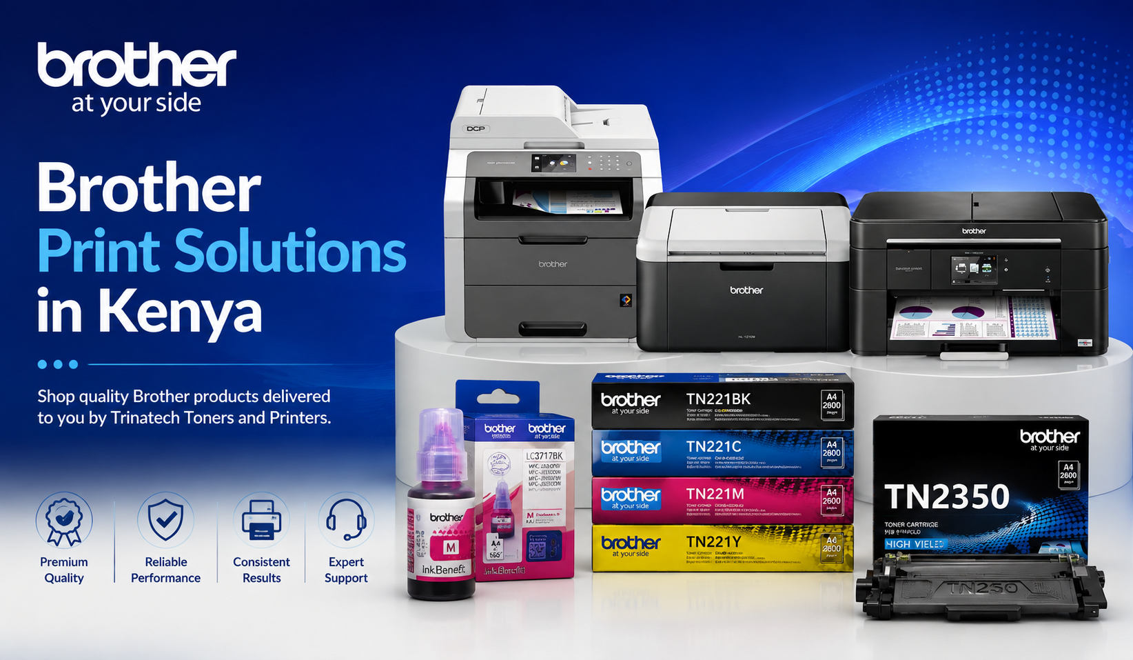Brother products available at Trinatech Kenya