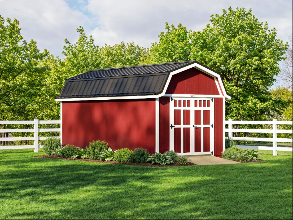 Dutch Barn Model – Red (10×20)
