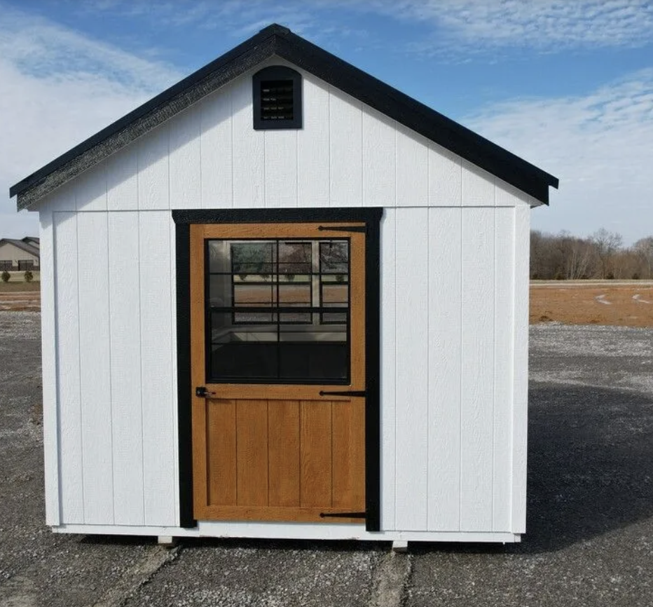 White Dutch Door Greenhouse