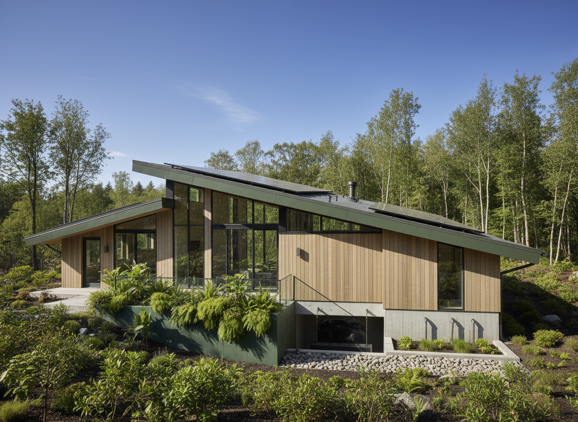 Duurzame woning met moderne energieoplossingen